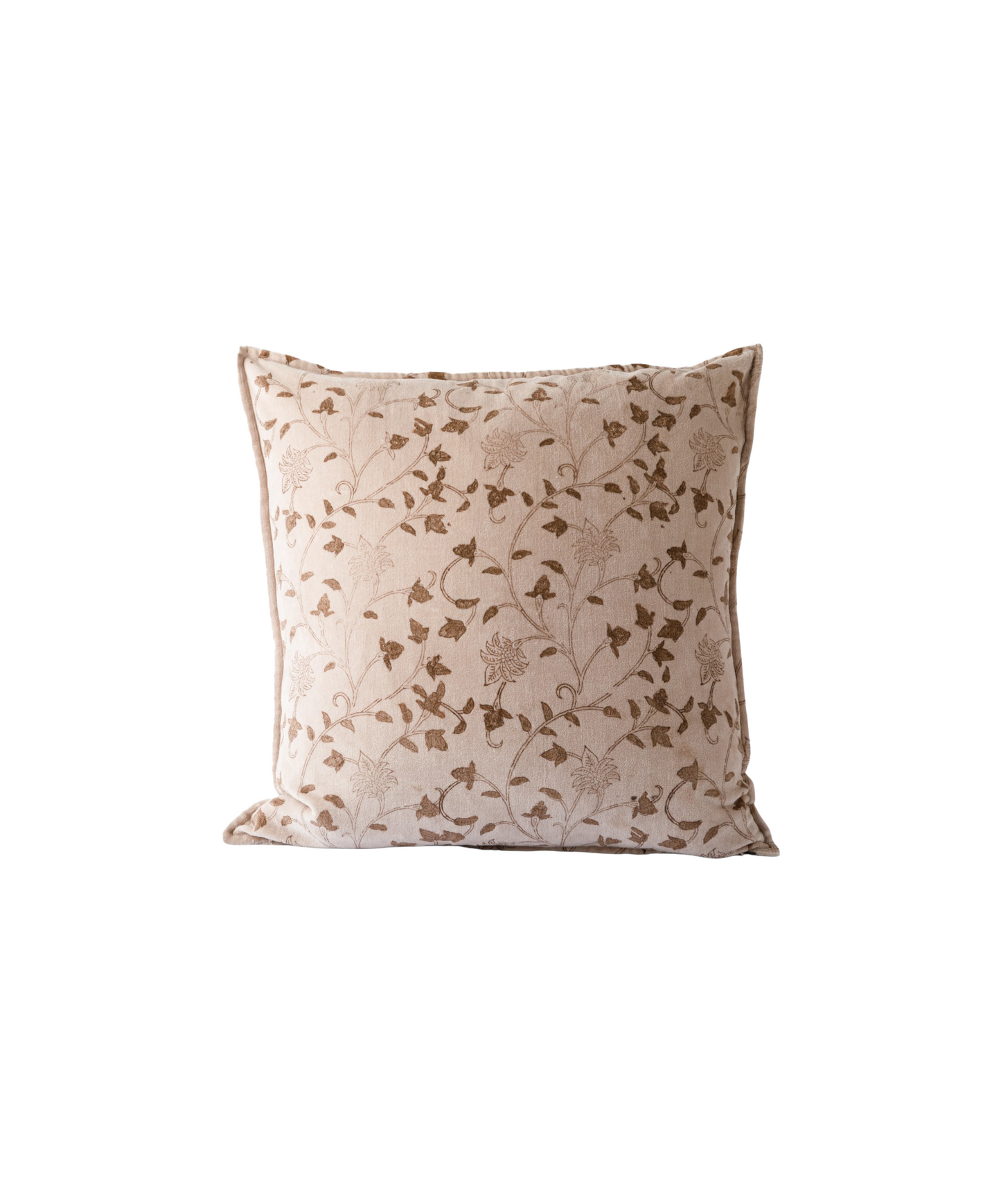 REMI HANDBLOCK VELVET CUSHION