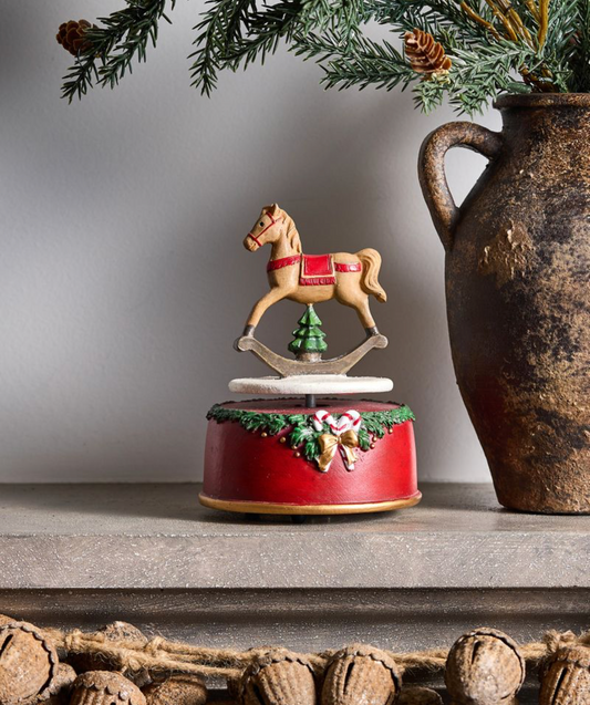 PRE ORDER: ROCKING HORSE MUSICAL BOX