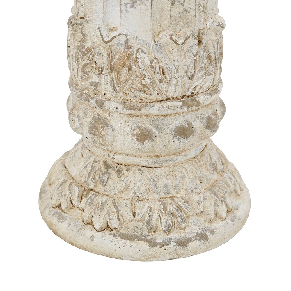 ROMAN RUIN CANDLE HOLDER - ROUND