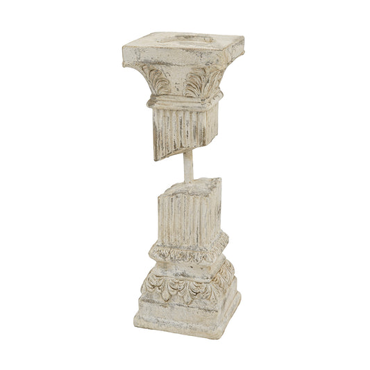 ROMAN RUIN CANDLE HOLDER - SQUARE