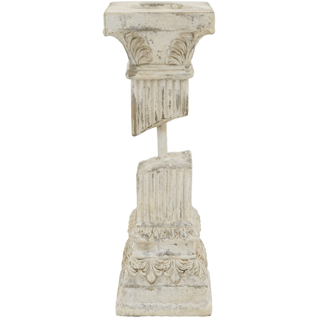 ROMAN RUIN CANDLE HOLDER - SQUARE