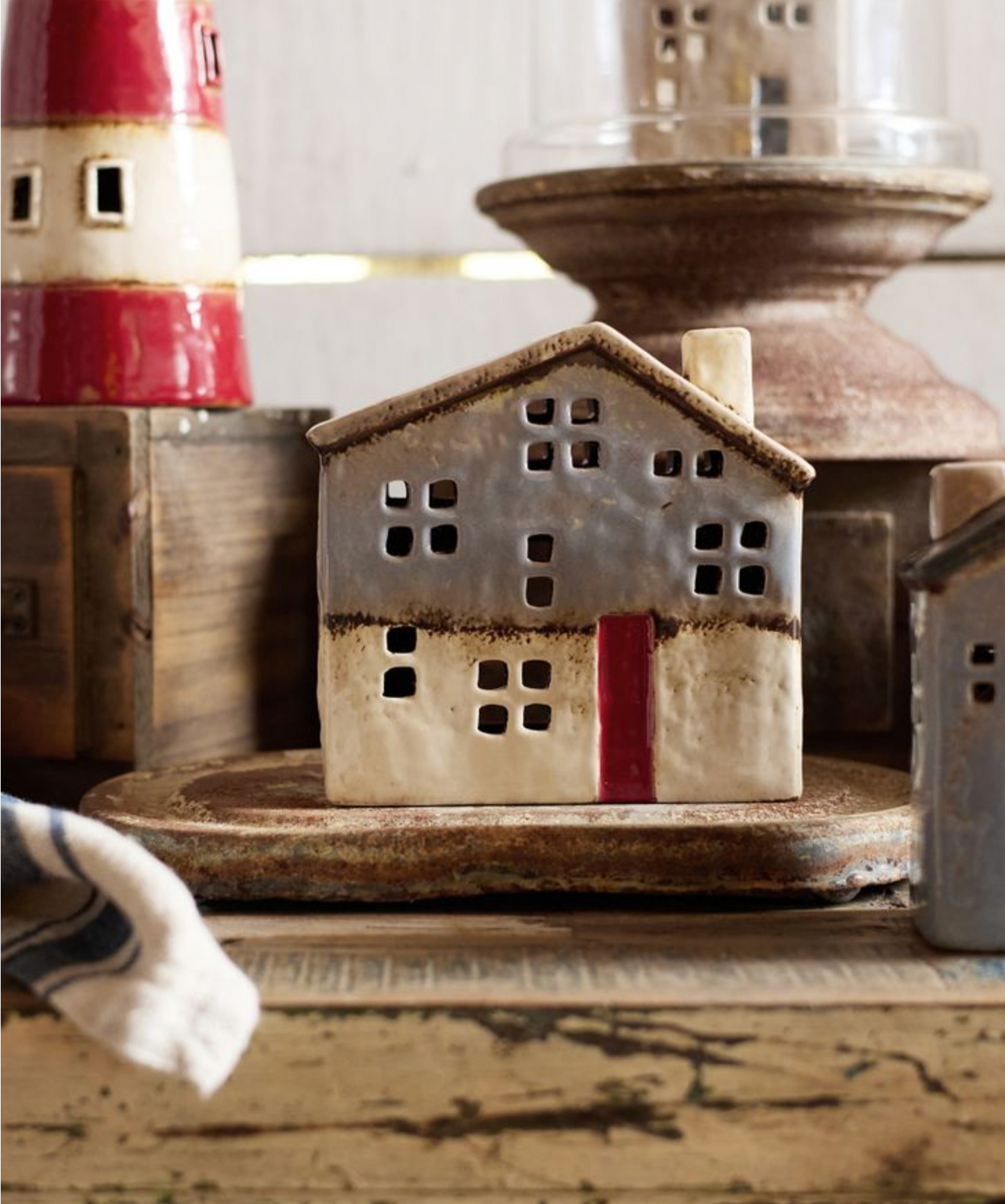 PRE ORDER: SAINT MALO SEASIDE TEALIGHT HOUSE