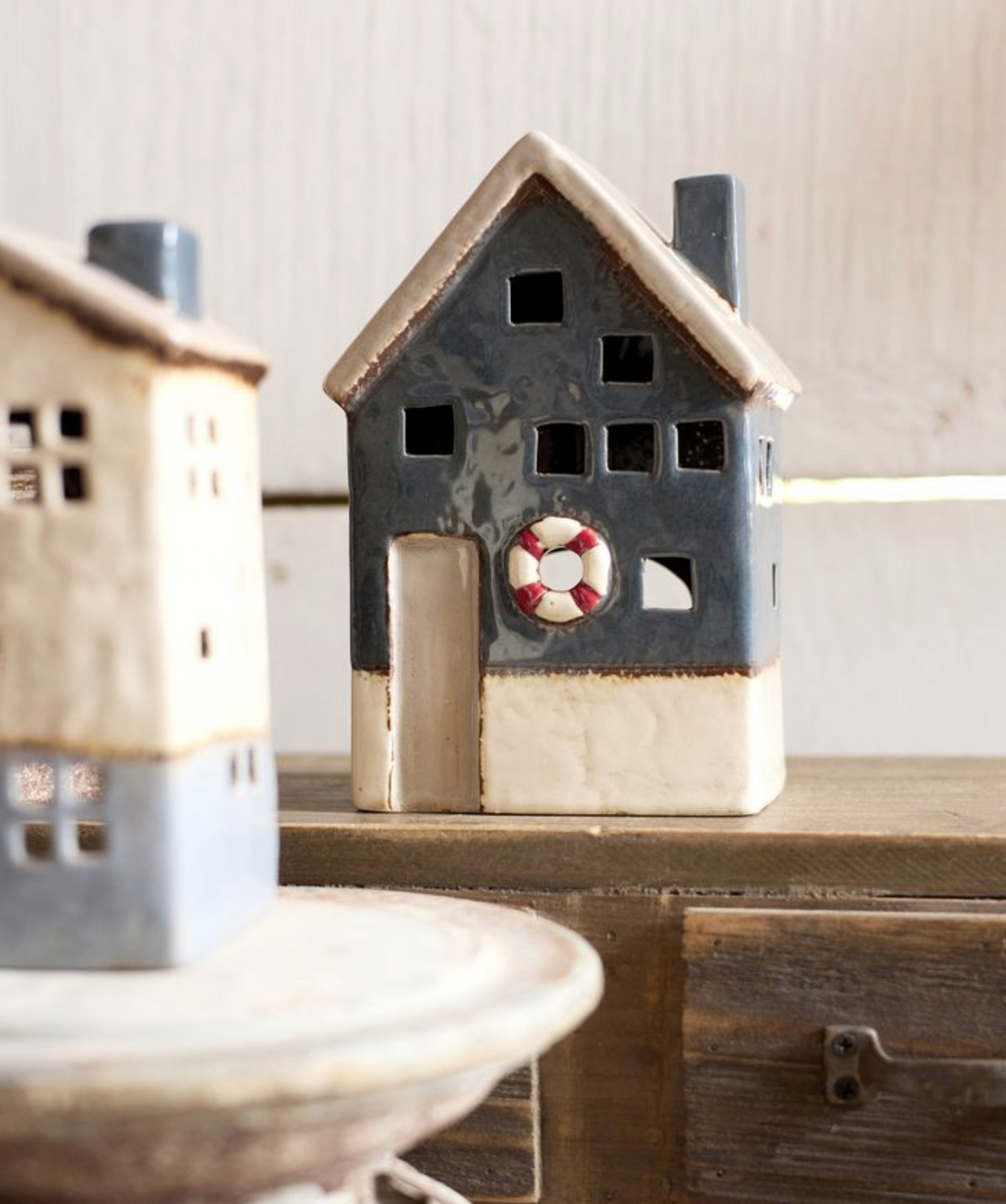 PRE ORDER: SAINT MALO TEALIGHT HOUSE WITH BUOY - LARGE