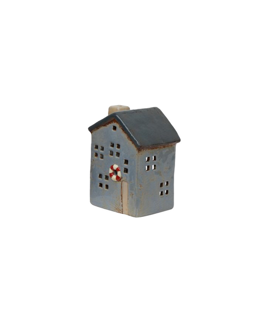 PRE ORDER: SAINT MALO TEALIGHT HOUSE WITH BUOY - SMALL