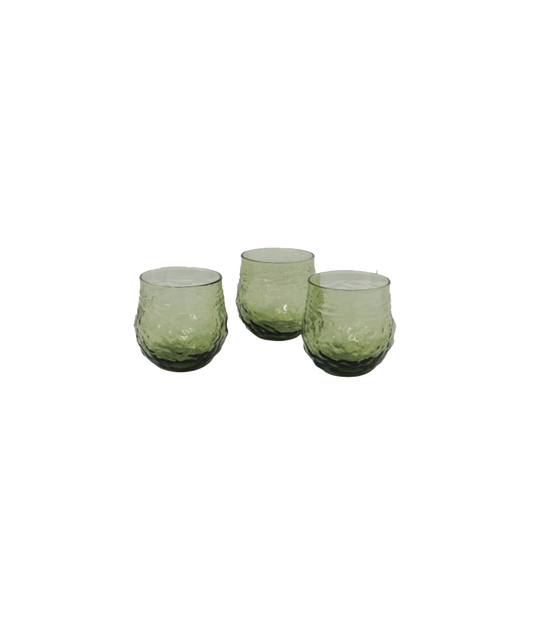 SERENA SET OF 4 TUMBLERS - GREEN