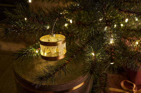 PRE ORDER: SIRIUS ELLY GLASS DRUM - GOLD