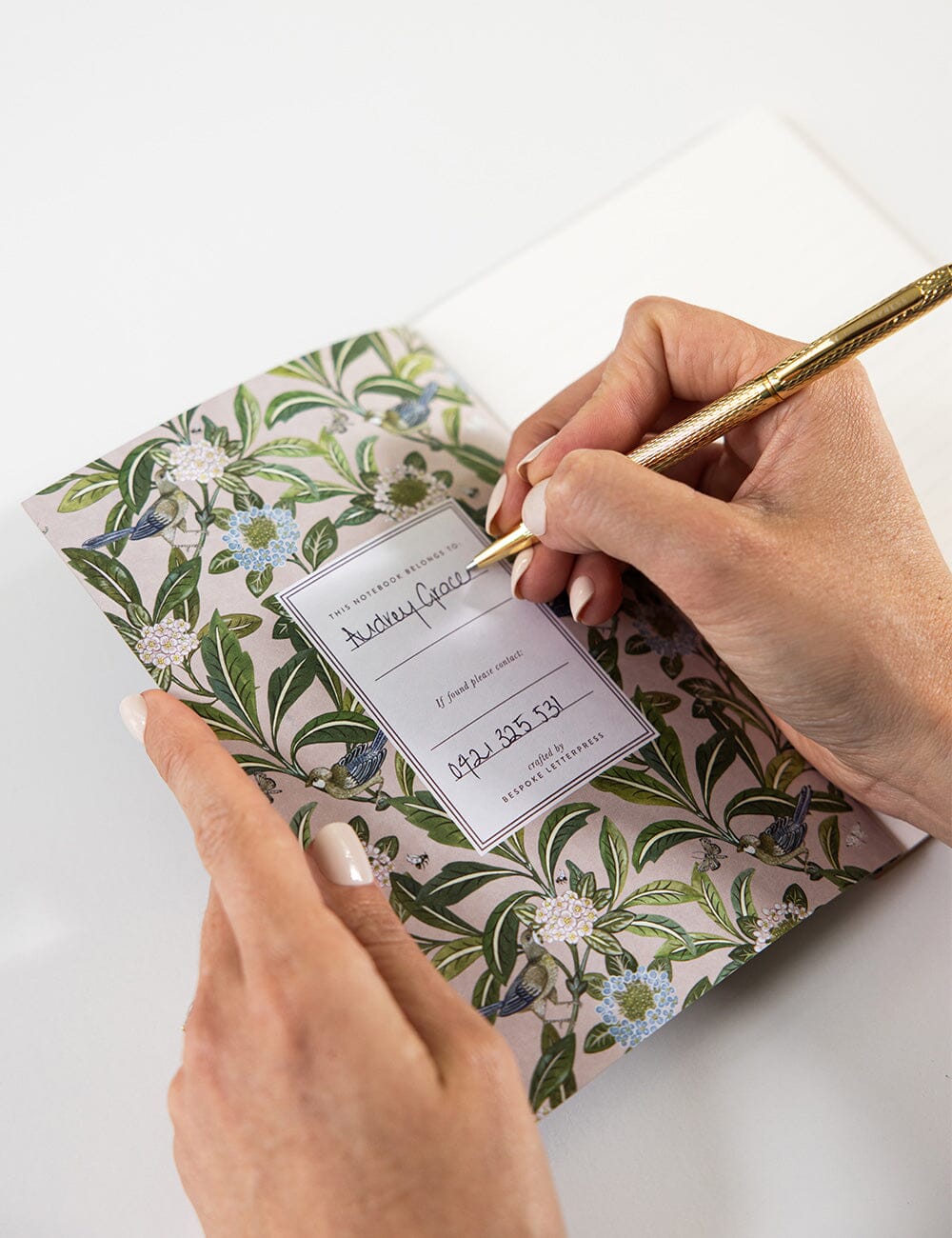 SUMMER GARDEN LINED POCKET NOTEBOOK