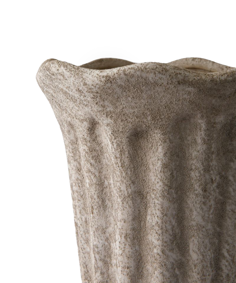 PRE ORDER: TERRA FLUTED PLANTER - SMALL