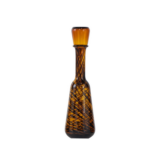 TOBACCO GLASS BOTTLE - LARGE