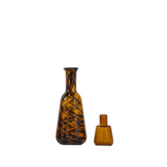 TOBACCO GLASS BOTTLE - MEDIUM