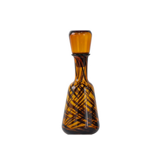 TOBACCO GLASS BOTTLE - SMALL