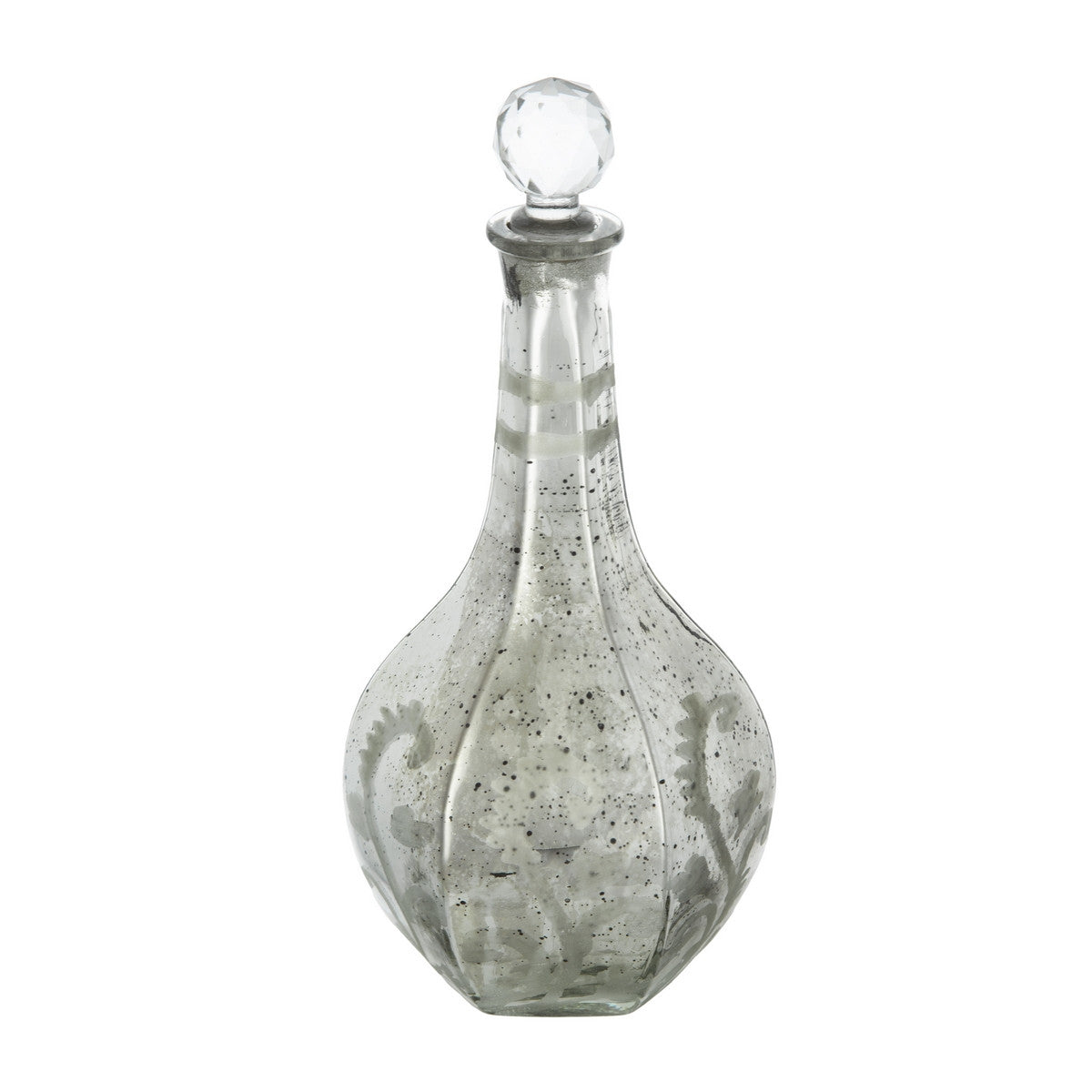 ANTIQUE MIRRORED VASE