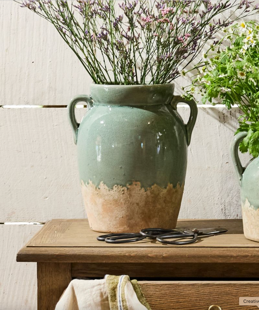 VARESE PALE BLUE VESSEL - TALL