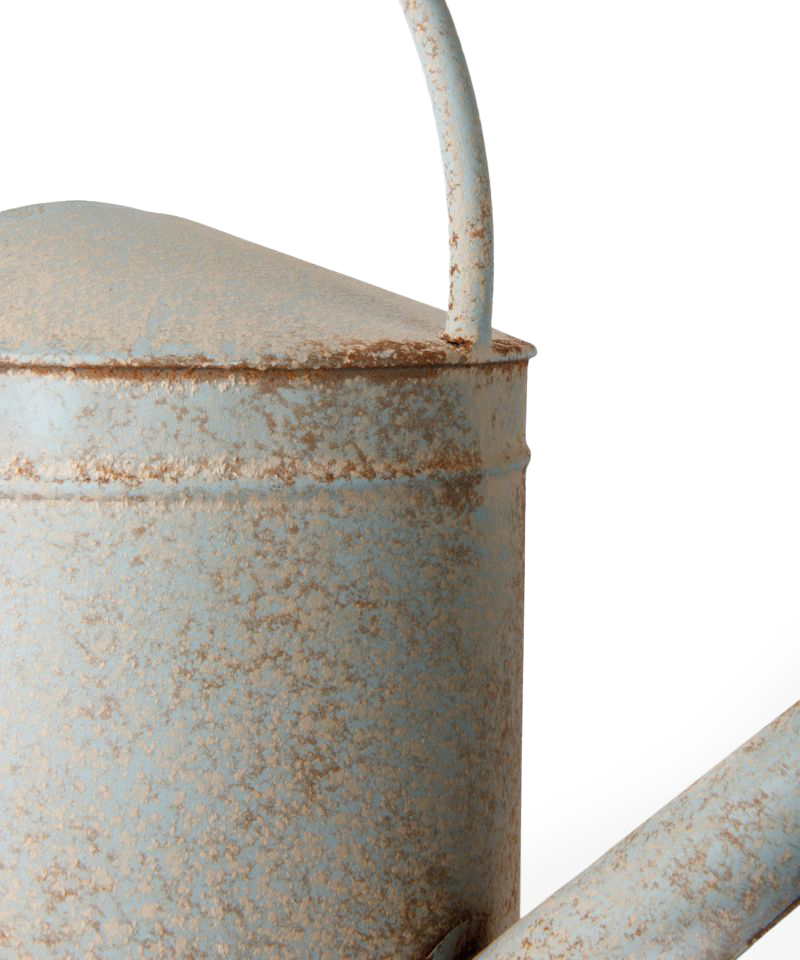 PRE ORDER: VINTAGE BLUE WATERING CAN - ANTIQUE BLUE