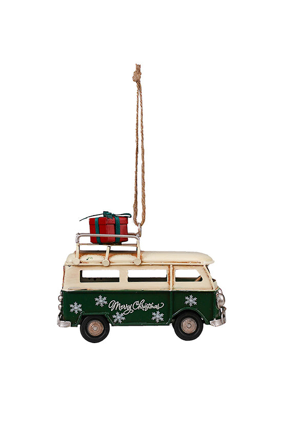 VINTAGE GREEN CAMPERVAN