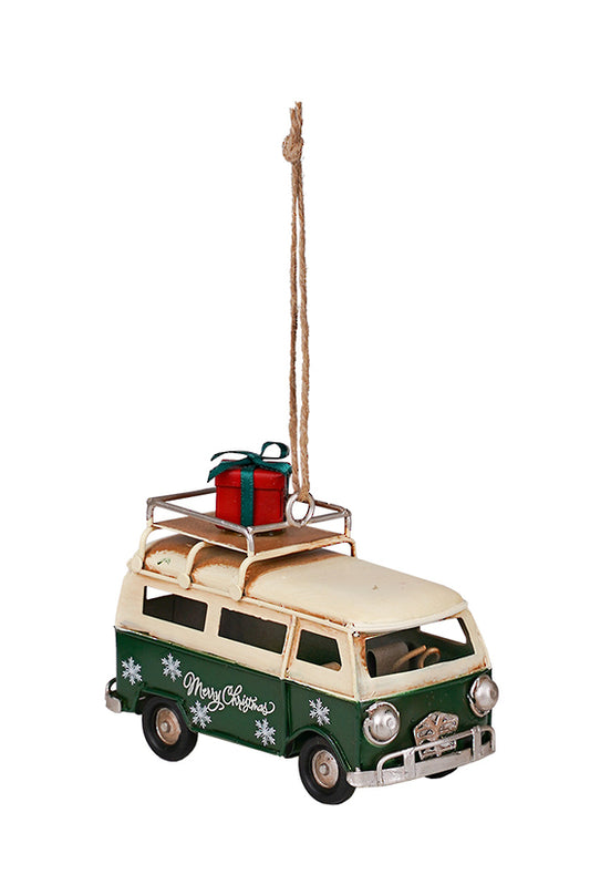 VINTAGE GREEN CAMPERVAN