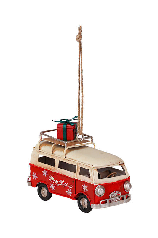 VINTAGE RED CAMPERVAN