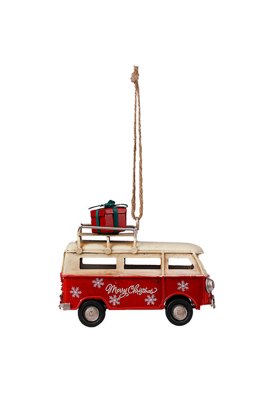 VINTAGE RED CAMPERVAN