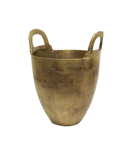 WINE BUCKET BURNT PEWTER - SMALL