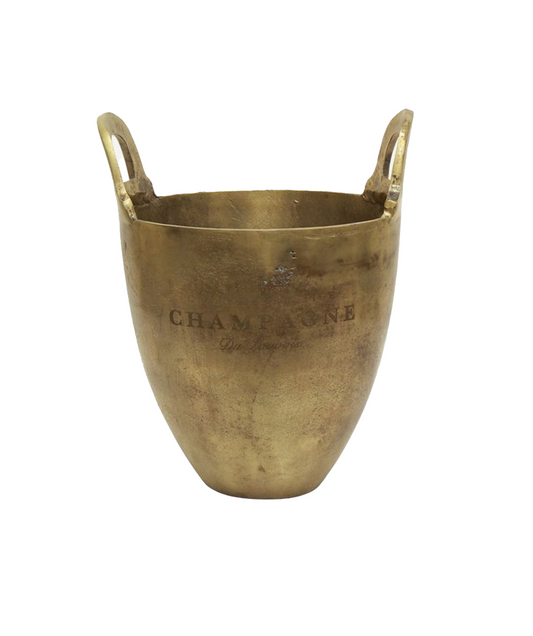 WINE BUCKET BURNT PEWTER - SMALL