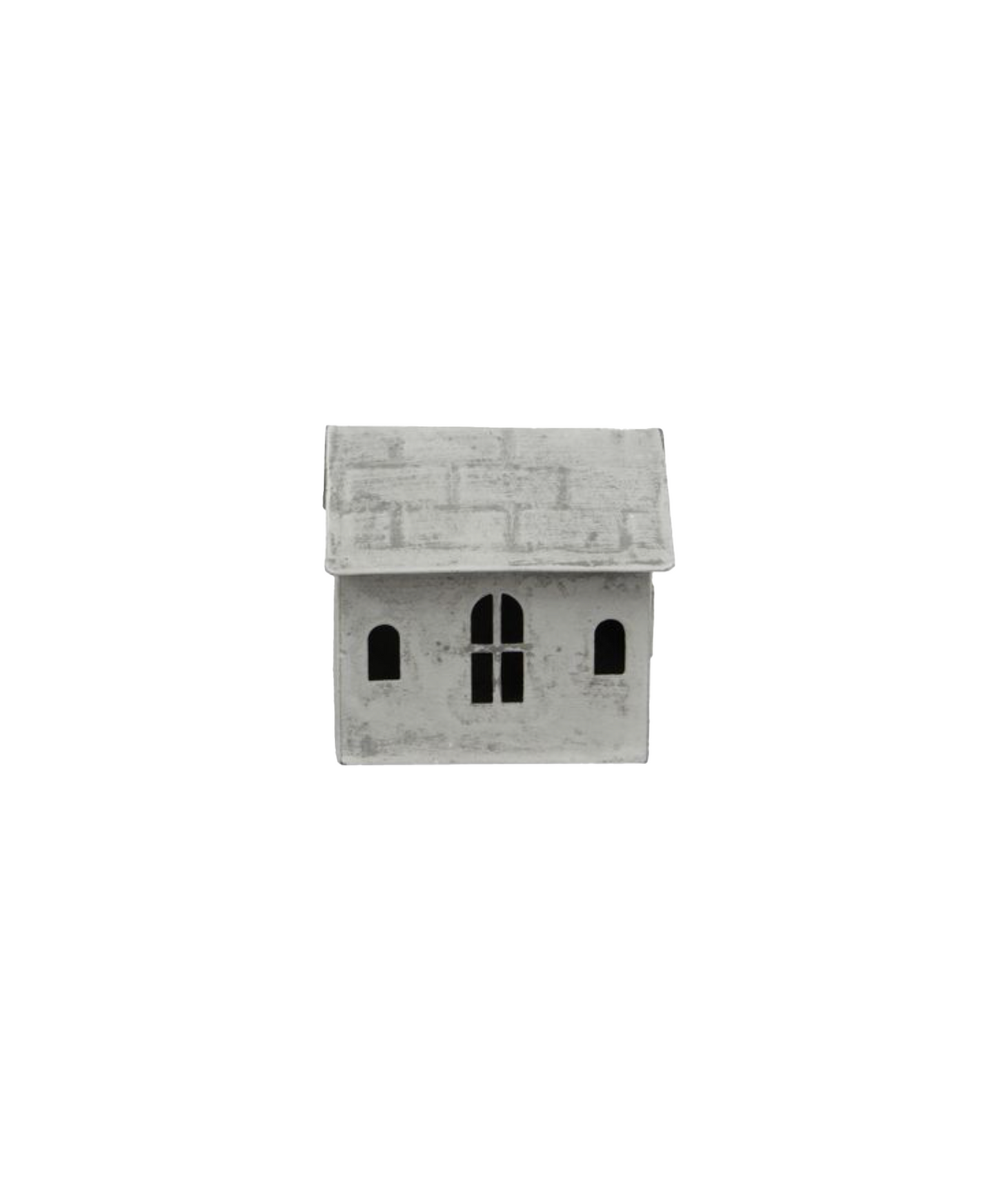PRE ORDER: ZINC TEALIGHT HOUSE - SMALL