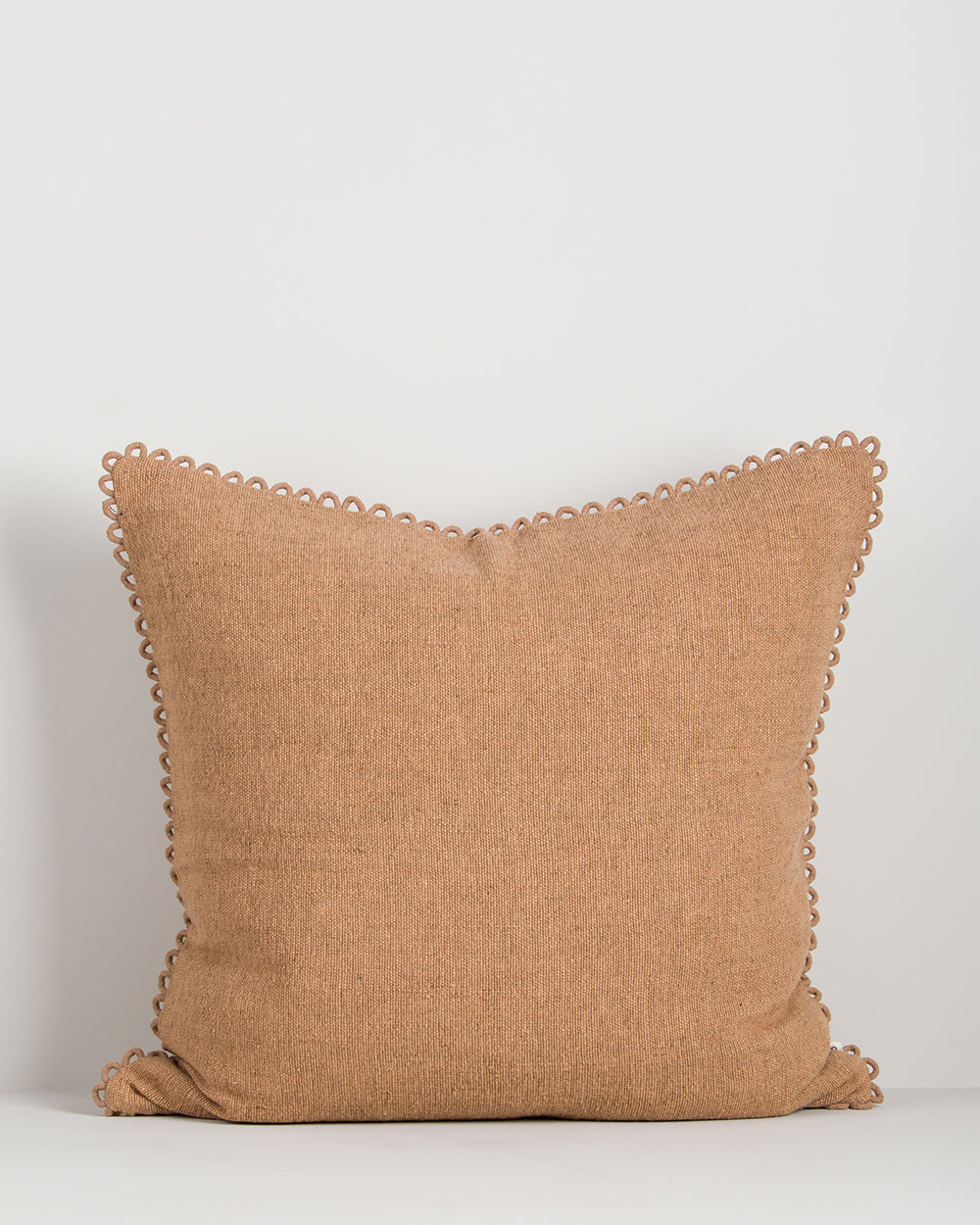 ALDEN REVERSIBLE 55 X 55CM CUSHION - CLAY