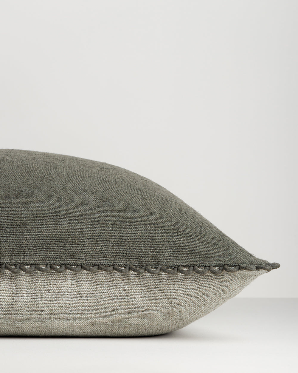 ALDEN REVERSIBLE 55 X 55CM CUSHION - SAGE