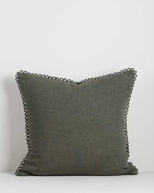ALDEN REVERSIBLE 55 X 55CM CUSHION - SAGE