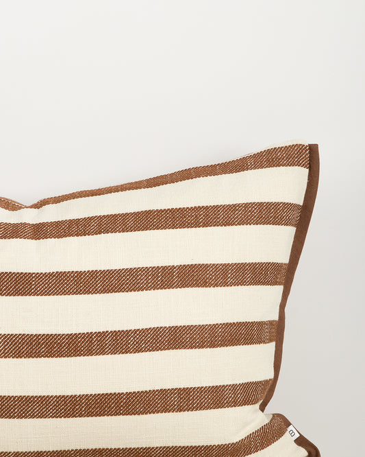 CALDEN 60 X 40CM CUSHION - CHESTNUT