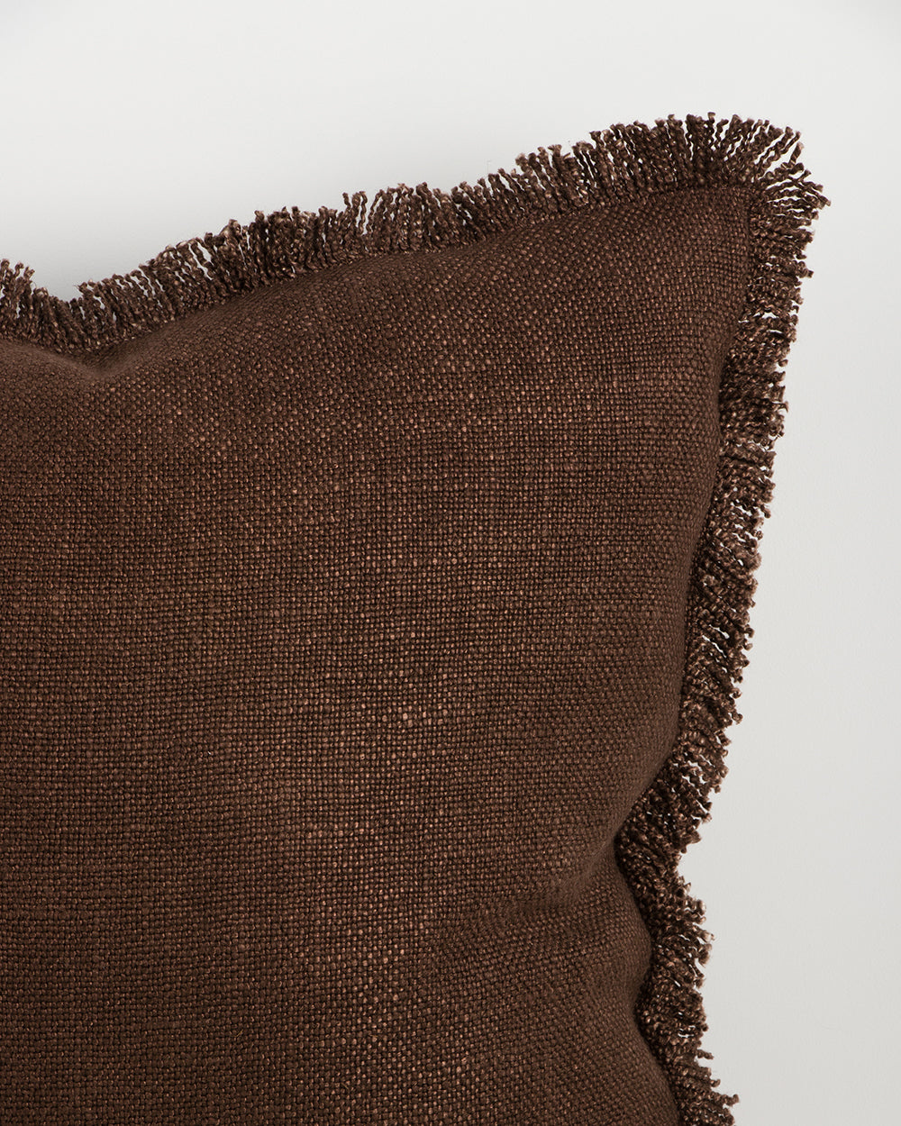 DOVER 55 X 55CM CUSHION - CHOCOLATE