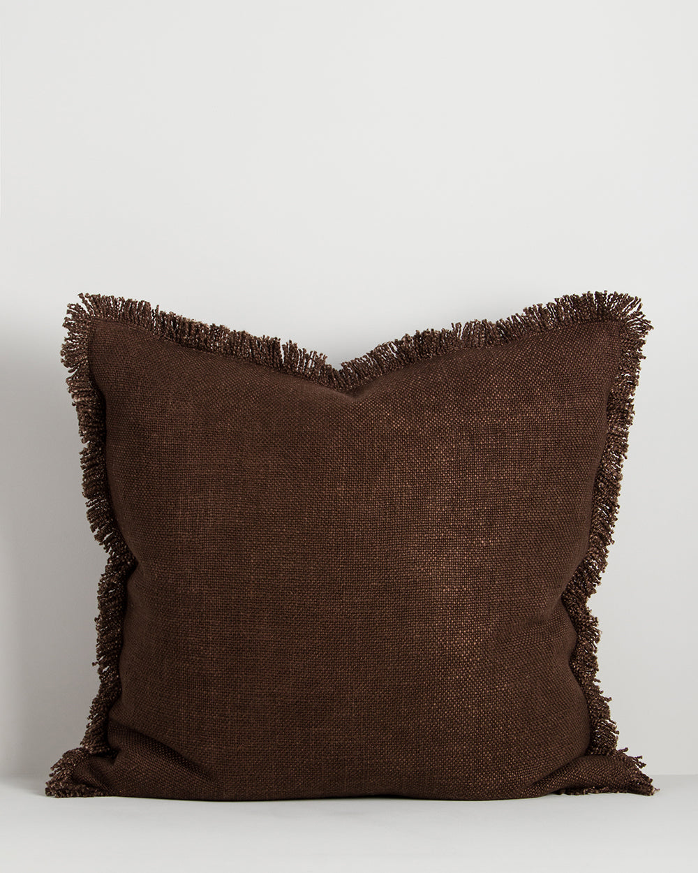 DOVER 55 X 55CM CUSHION - CHOCOLATE
