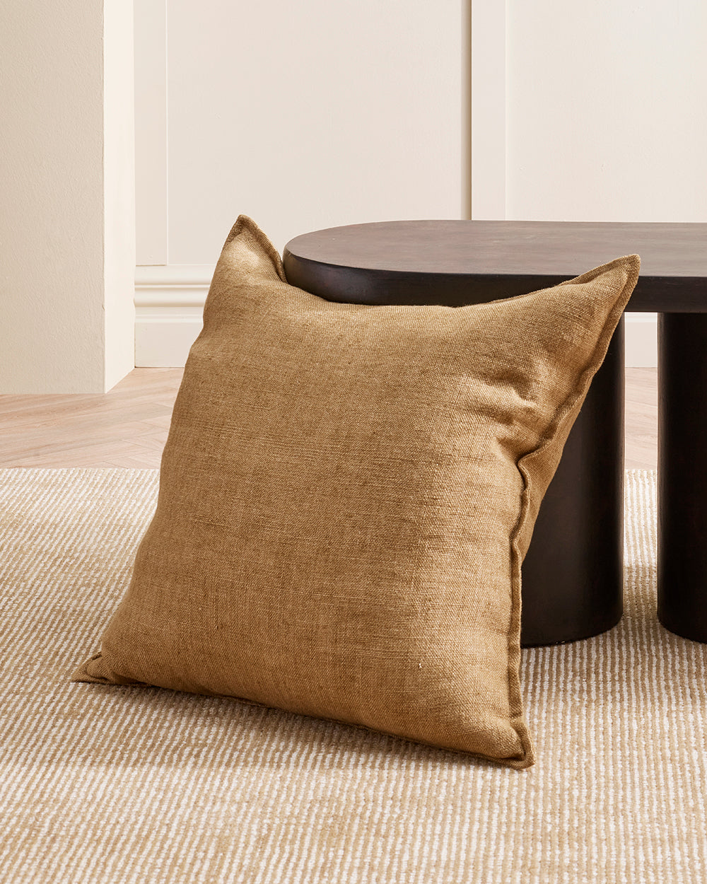 FLAXMILL 60 X 60CM CUSHION - FENUGREEK