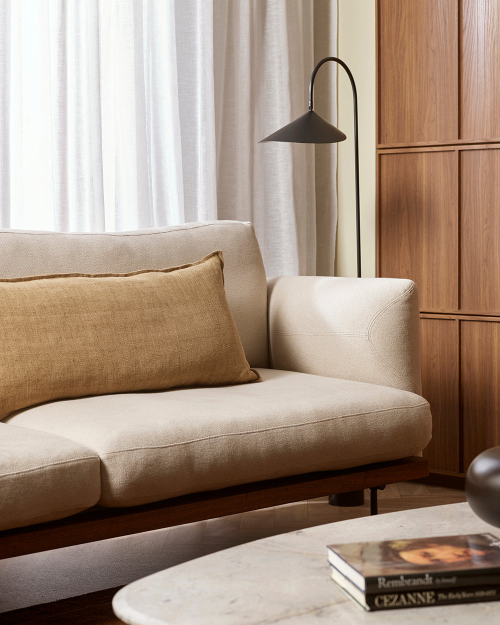 FLAXMILL LODGE CUSHION - FENUGREEK