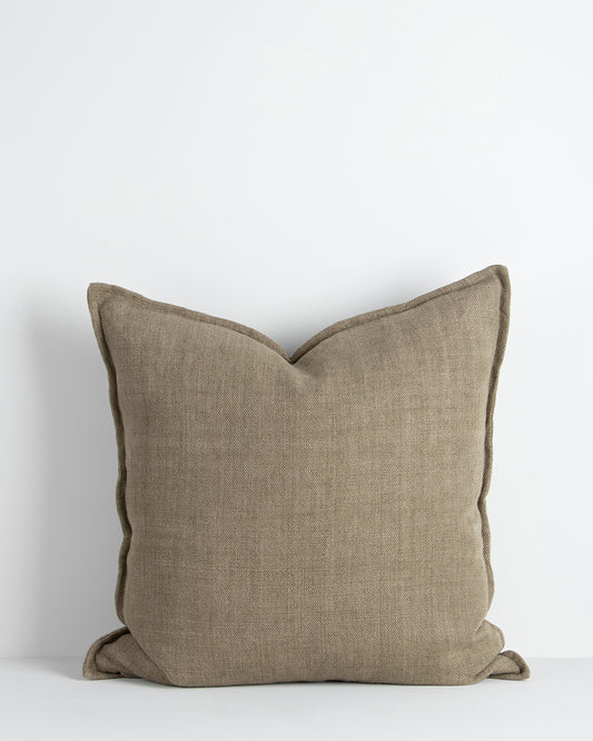 FLAXMILL 50 X 50CM CUSHION - KELP