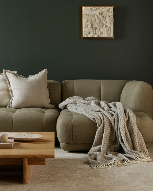 FLEMISH THROW - FAWN