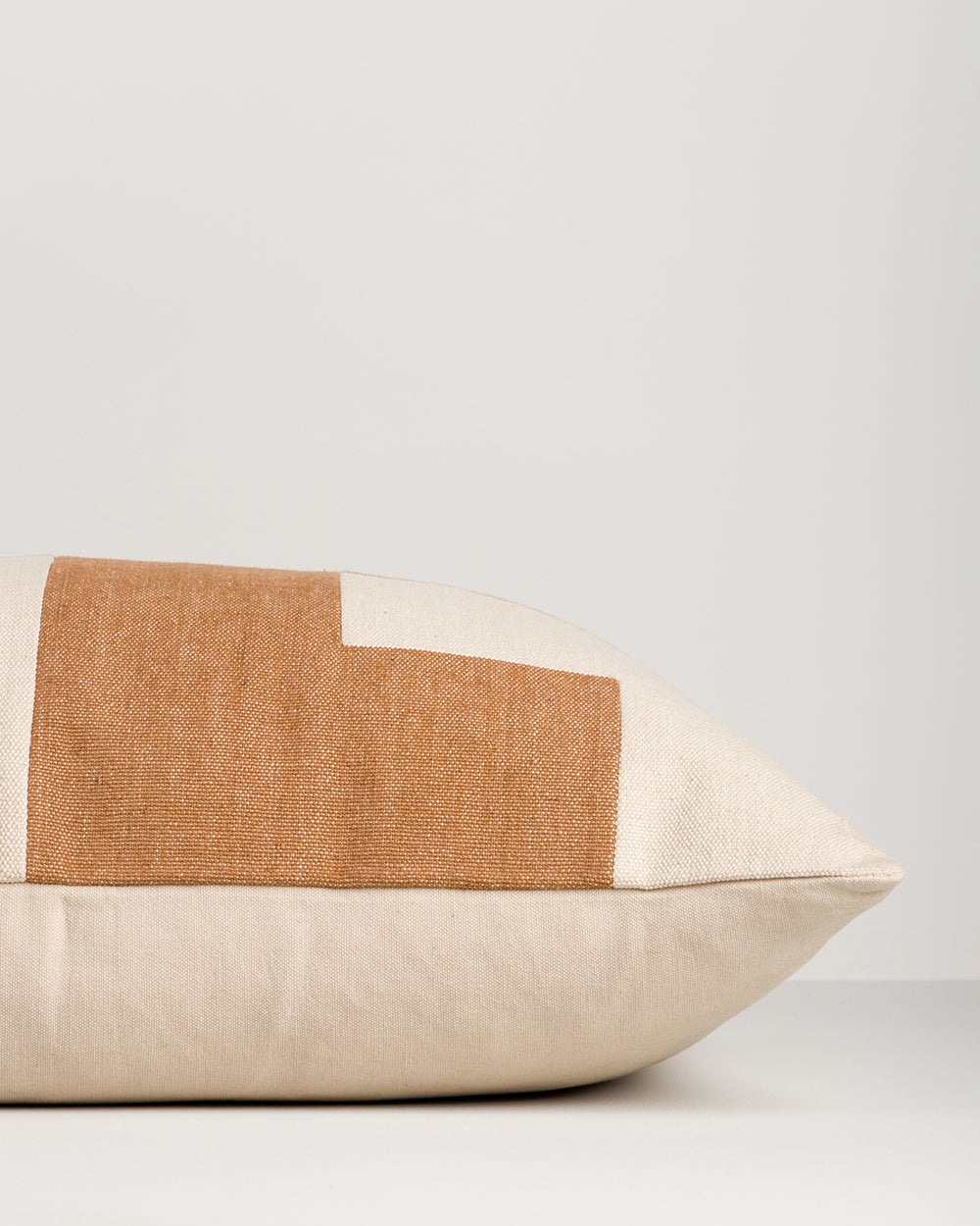 KILN 60 X 45CM CUSHION - OAT / CARAMEL