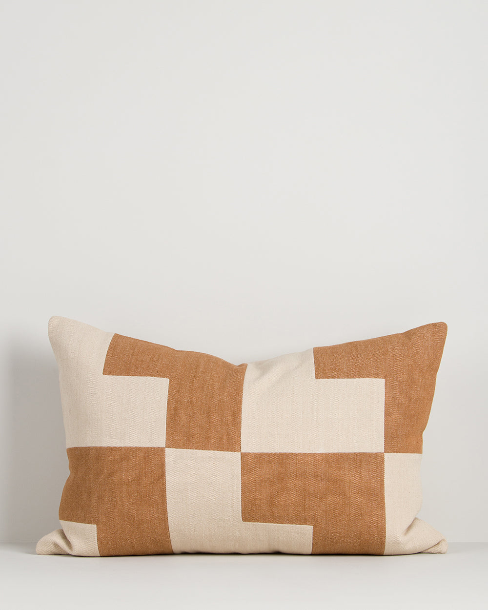 KILN 60 X 45CM CUSHION - OAT / CARAMEL