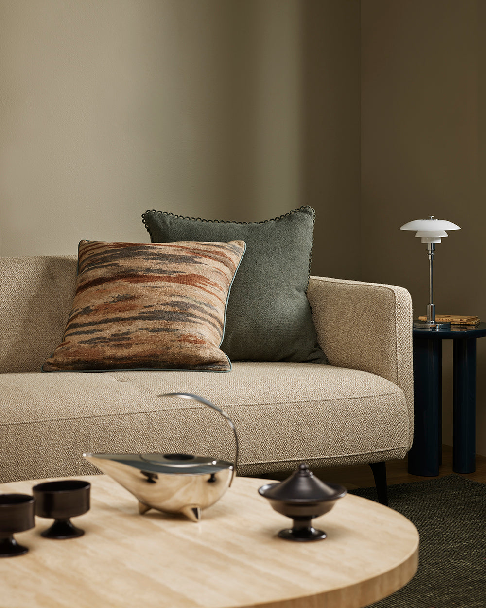 NERIDA 55 X 55CM CUSHION - OCEAN