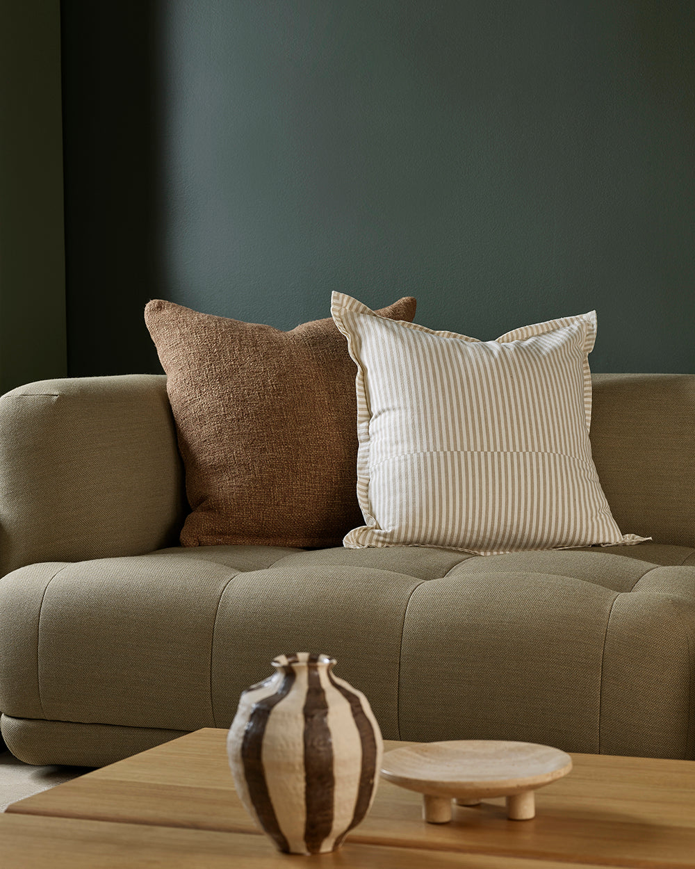 ROWAN 55 X 55CM CUSHION - OAT