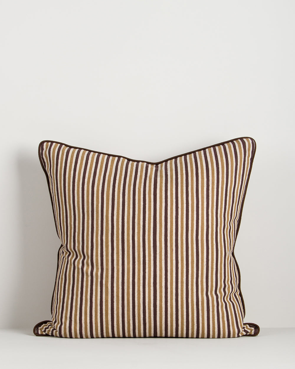 STRATO 55 X 55CM CUSHION - CHOCOLATE