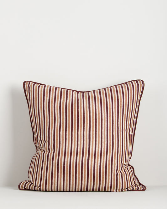 STRATO 55 X 55CM CUSHION - OXBLOOD