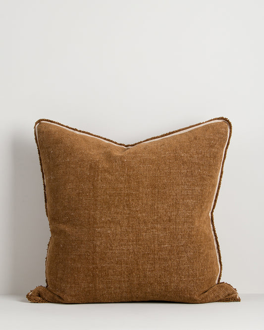 SUTTON 55 X 55CM CUSHION - PRALINE