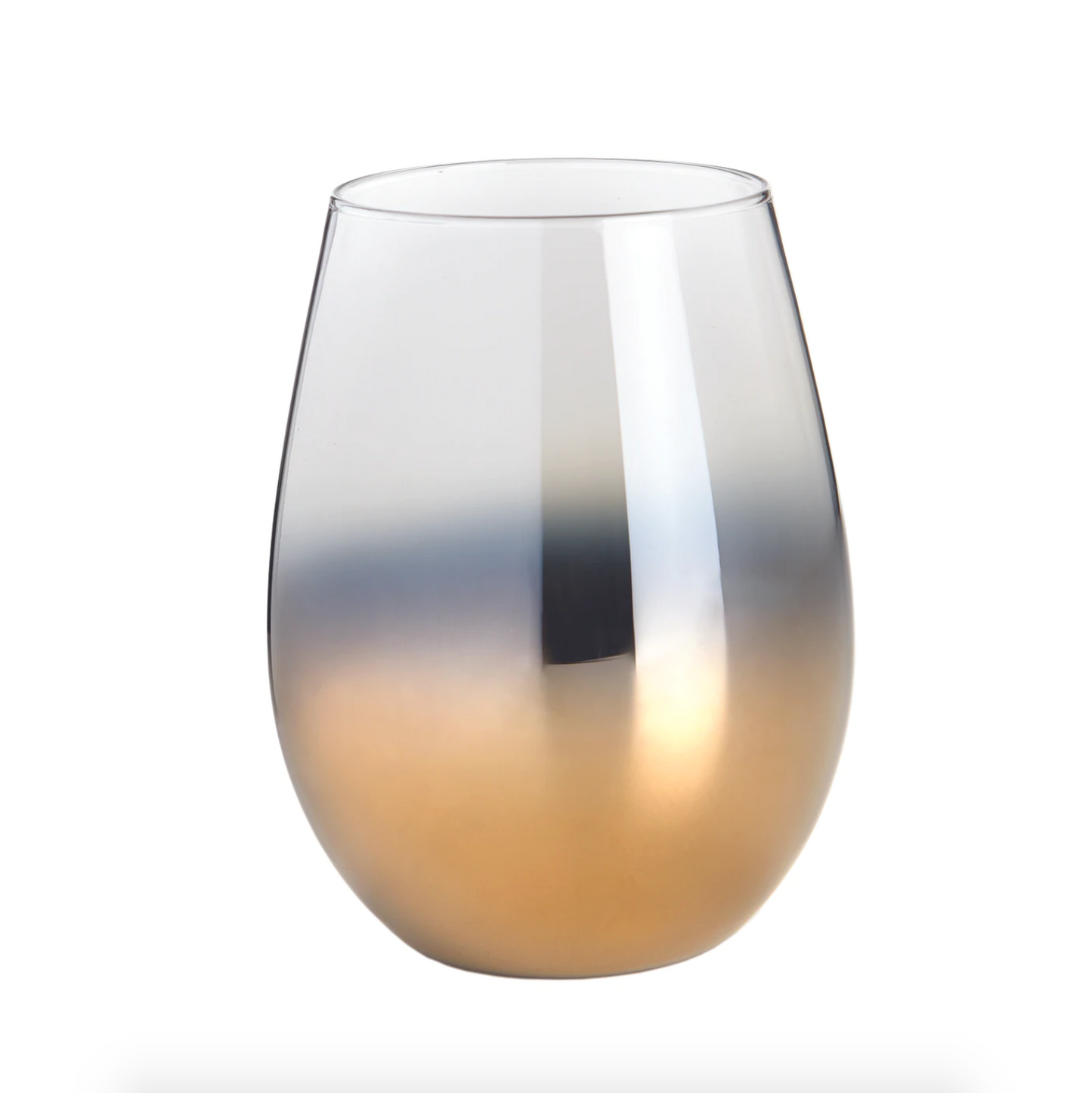 CARISO GOLD STEMLESS GLASSES - SET OF 4