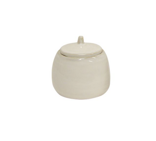 FRANCO RUSTIC WHITE SUGAR POT