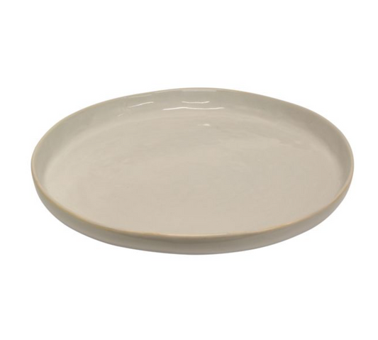 FRANCO RUSTIC WHITE X-LARGE SERVING PLATE