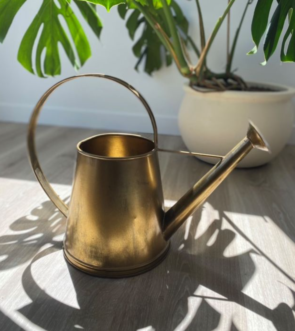 ALLOY GOLD WATERING CAN