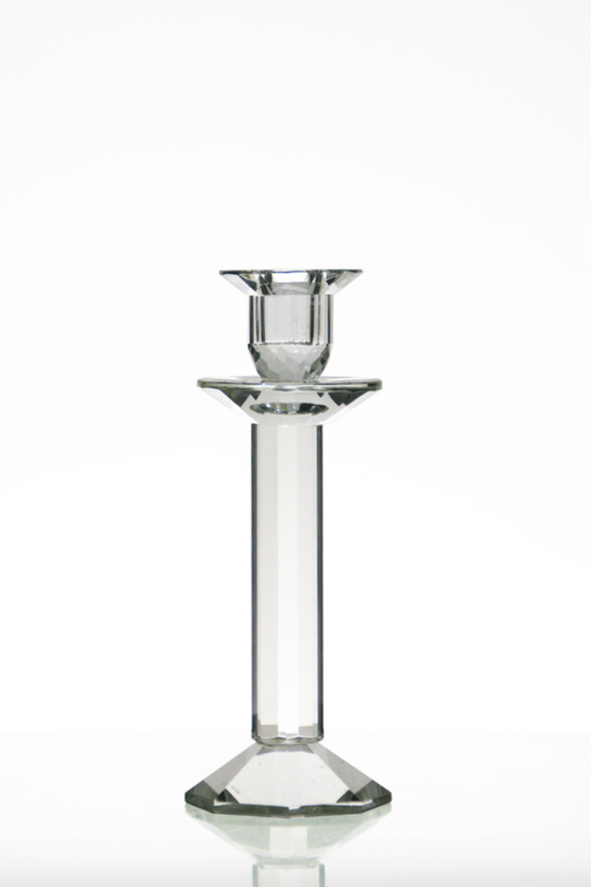 CRYSTAL ROUNDED CANDLE STICK