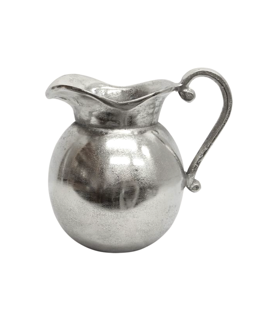 VALERIA SILVER FLOWER JUG - SMALL