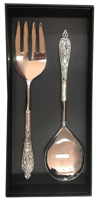 ORNATE ARROW SALAD SERVER SET