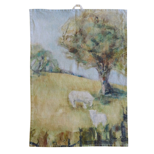 CORNWALL PARK LINEN TEA TOWEL